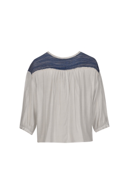 بلوز استین بلند خامه دوزی