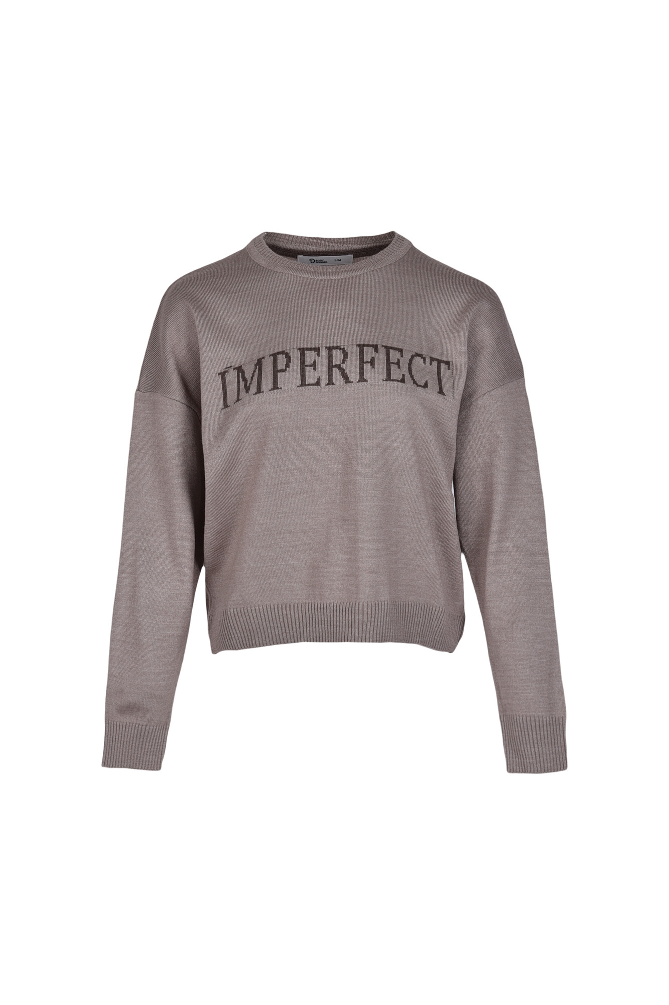 بافت یقه گرد طرحدار