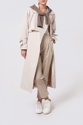 مانتو بارانی یوک دار