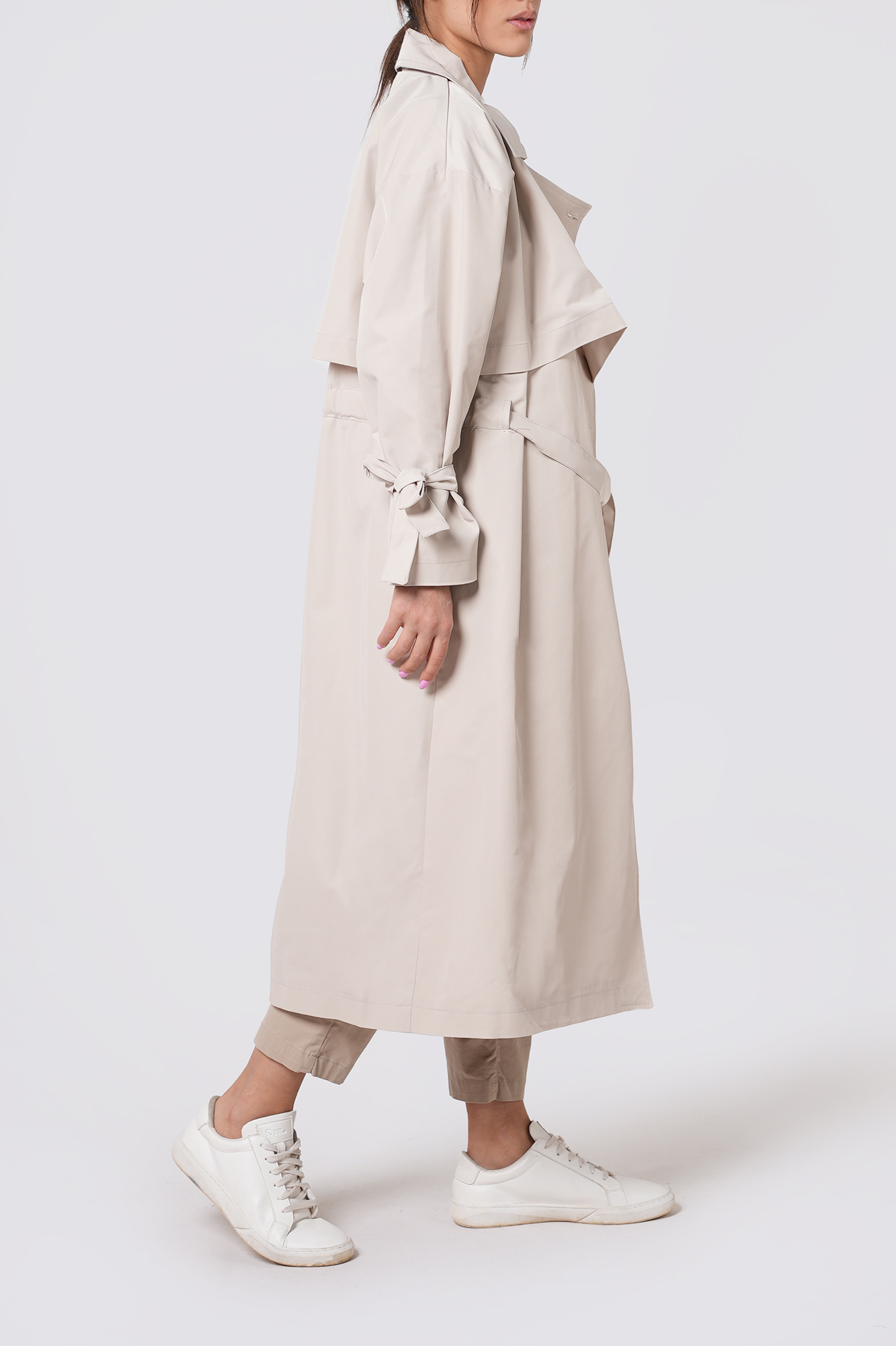 مانتو بارانی یوک دار