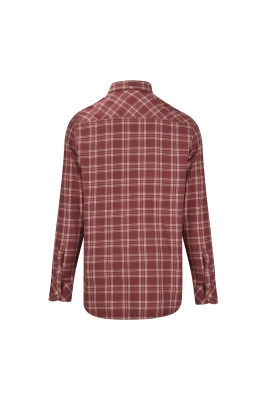 پیراهن پشمی چهارخانه