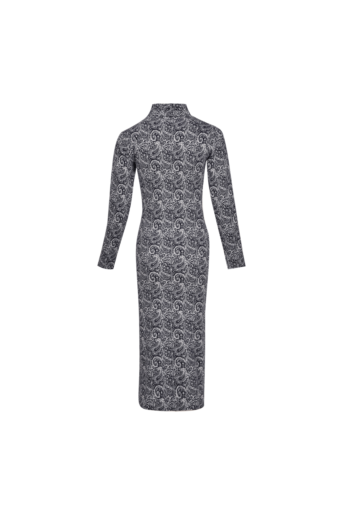 پیراهن یقه اسکی طرحدار