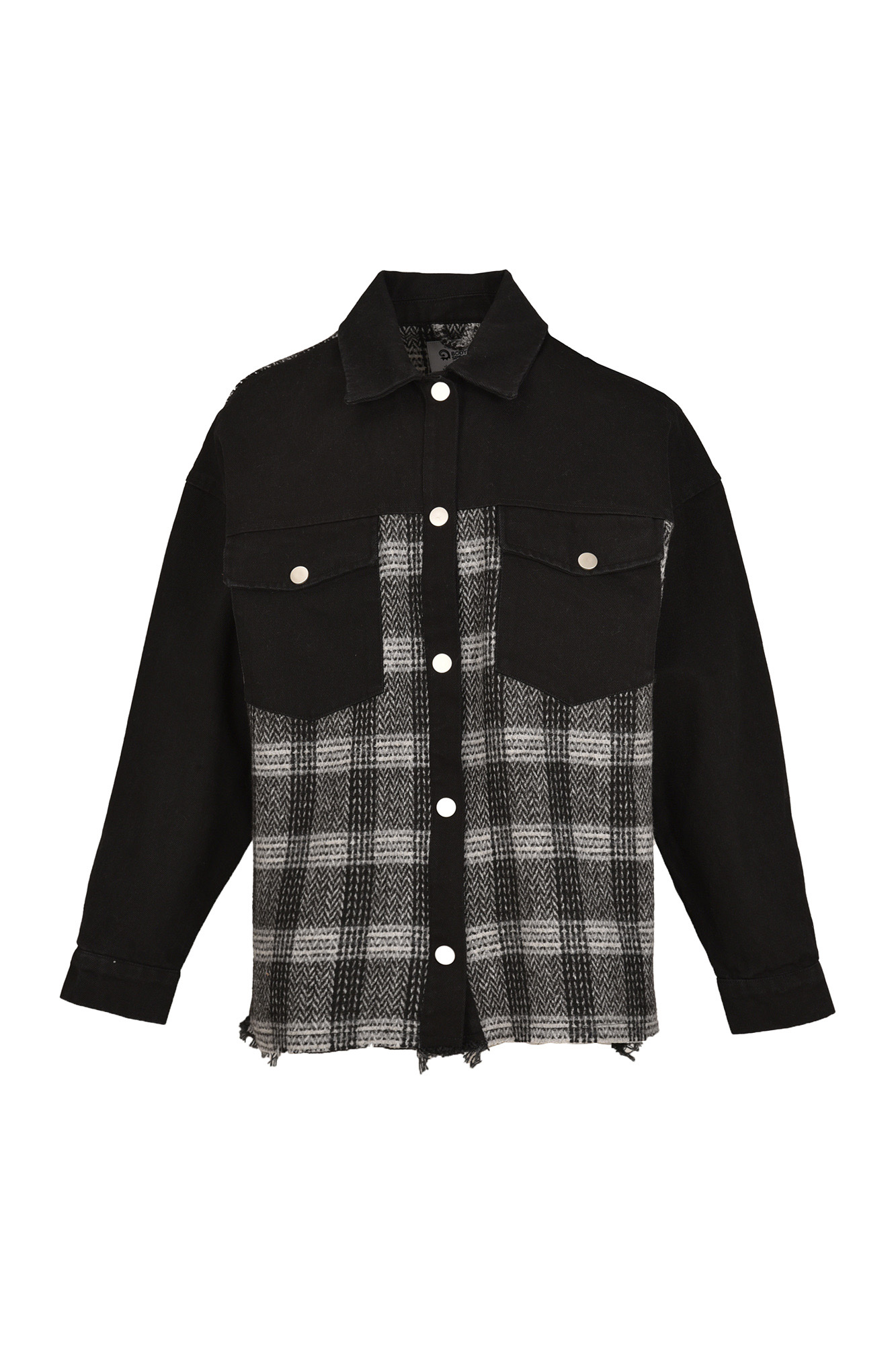 شومیز ترکیبی جین و پشمی