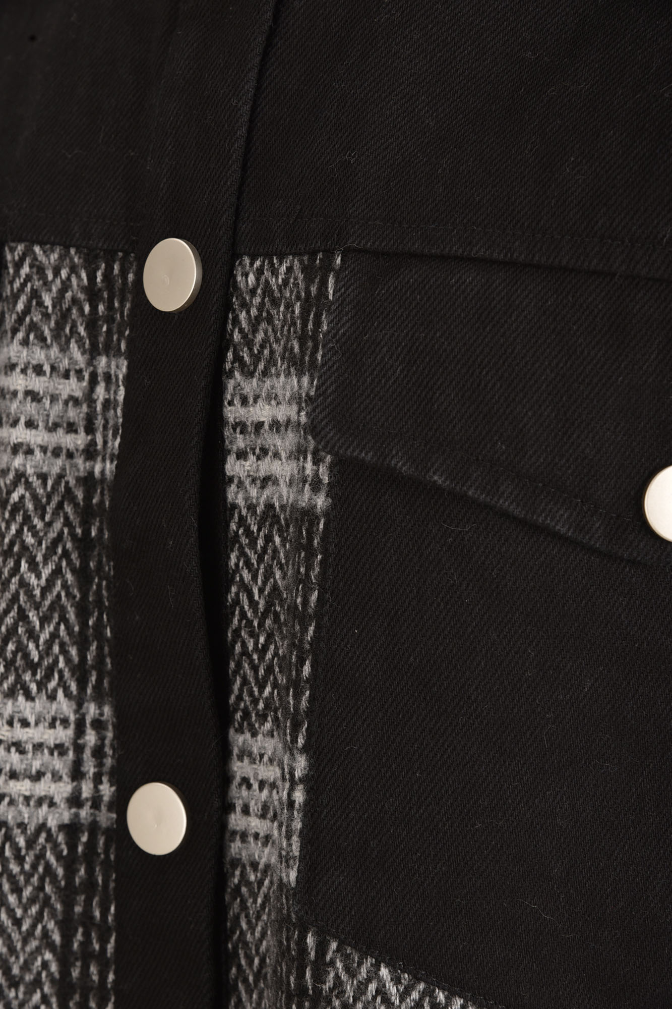 شومیز ترکیبی جین و پشمی