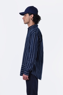 پیراهن آستین بلند راه راه