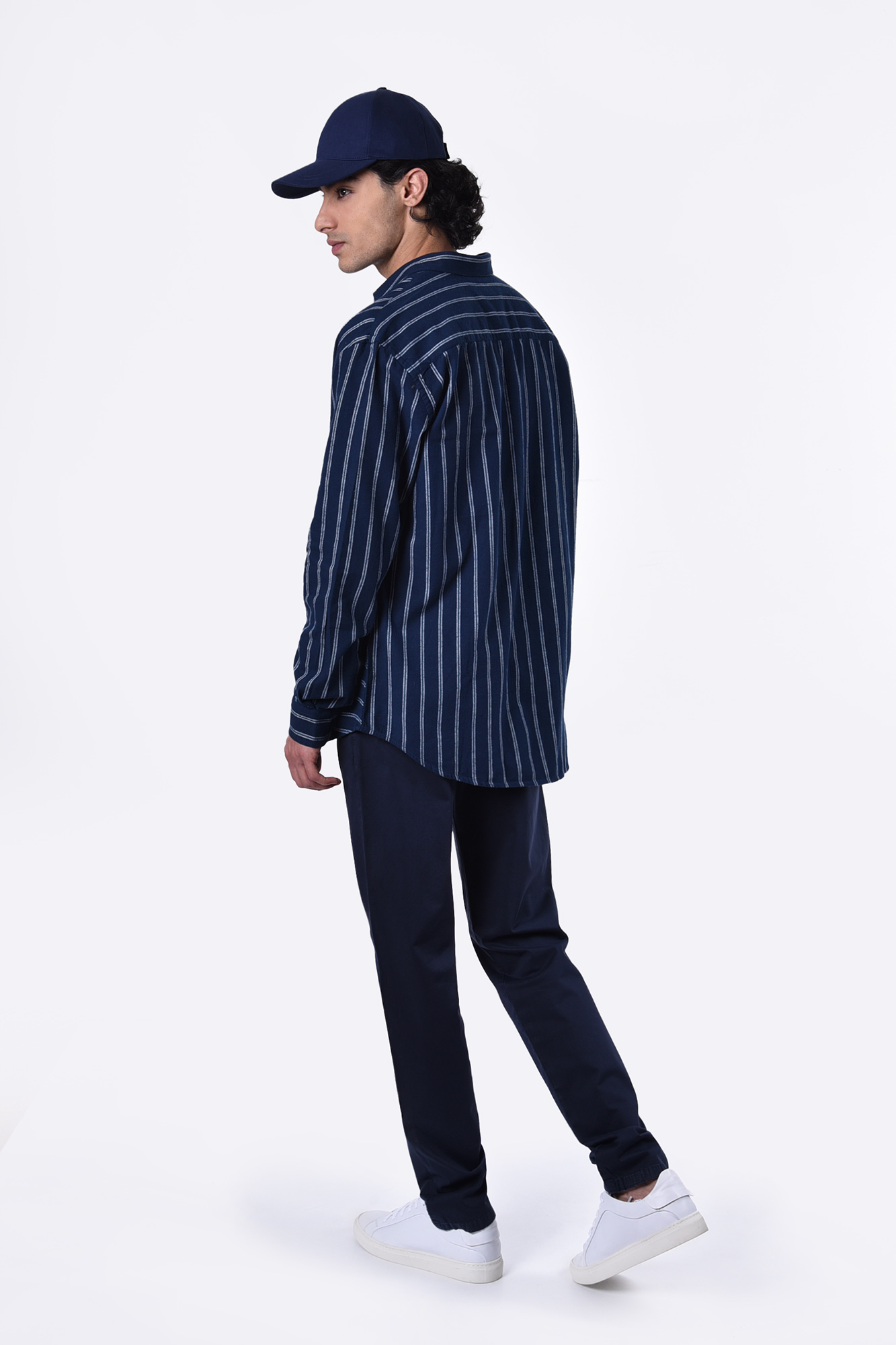 پیراهن آستین بلند راه راه