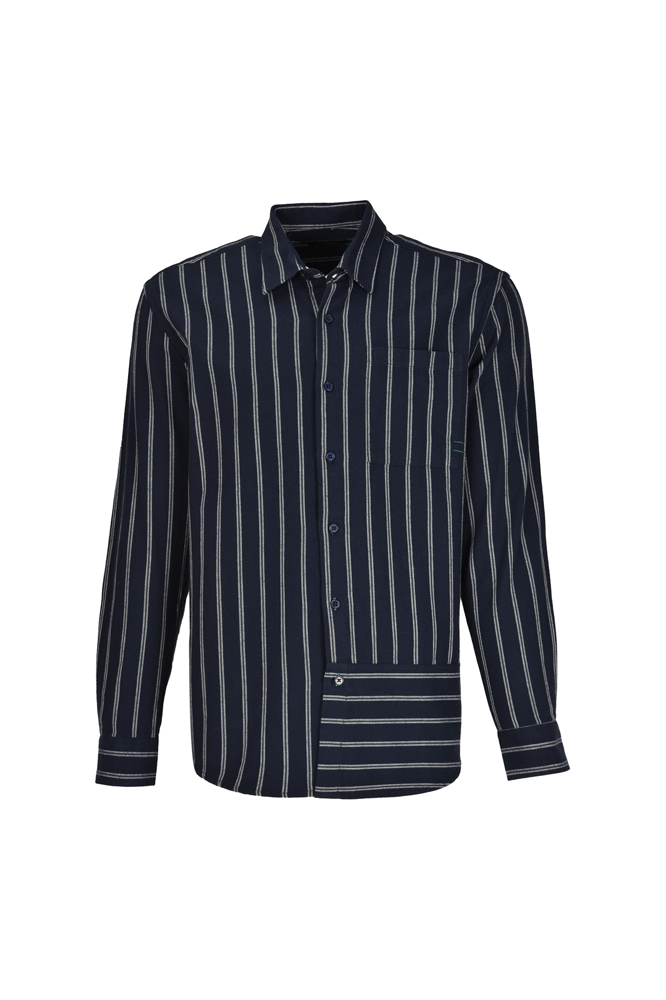 پیراهن آستین بلند راه راه