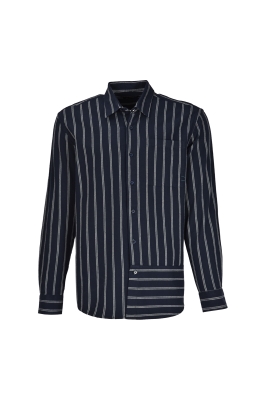 پیراهن آستین بلند راه راه