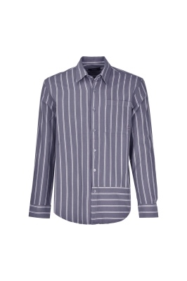 پیراهن آستین بلند راه راه