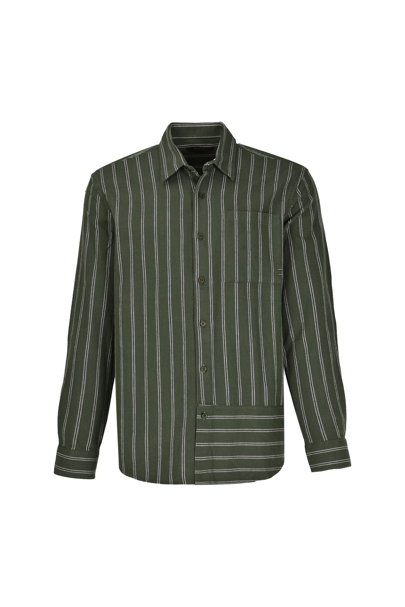 پیراهن آستین بلند راه راه