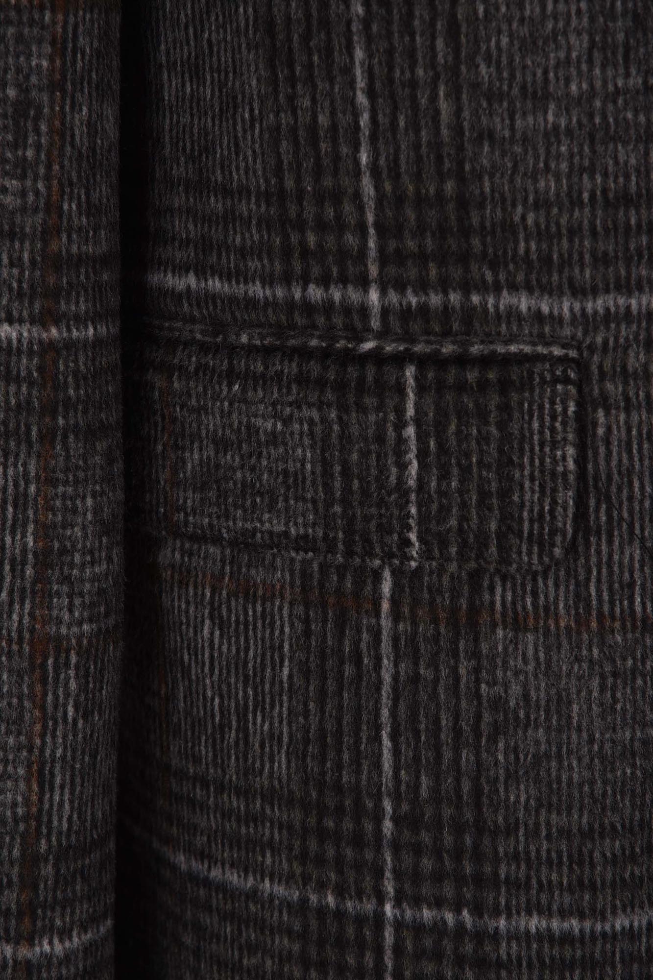 پالتو پشمی کلاه دار