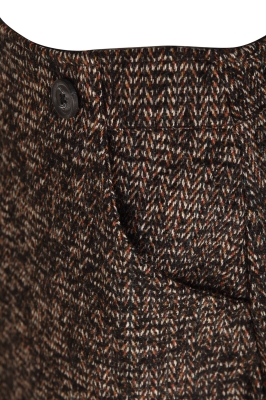 دامن کوتاه پشمی جناقی