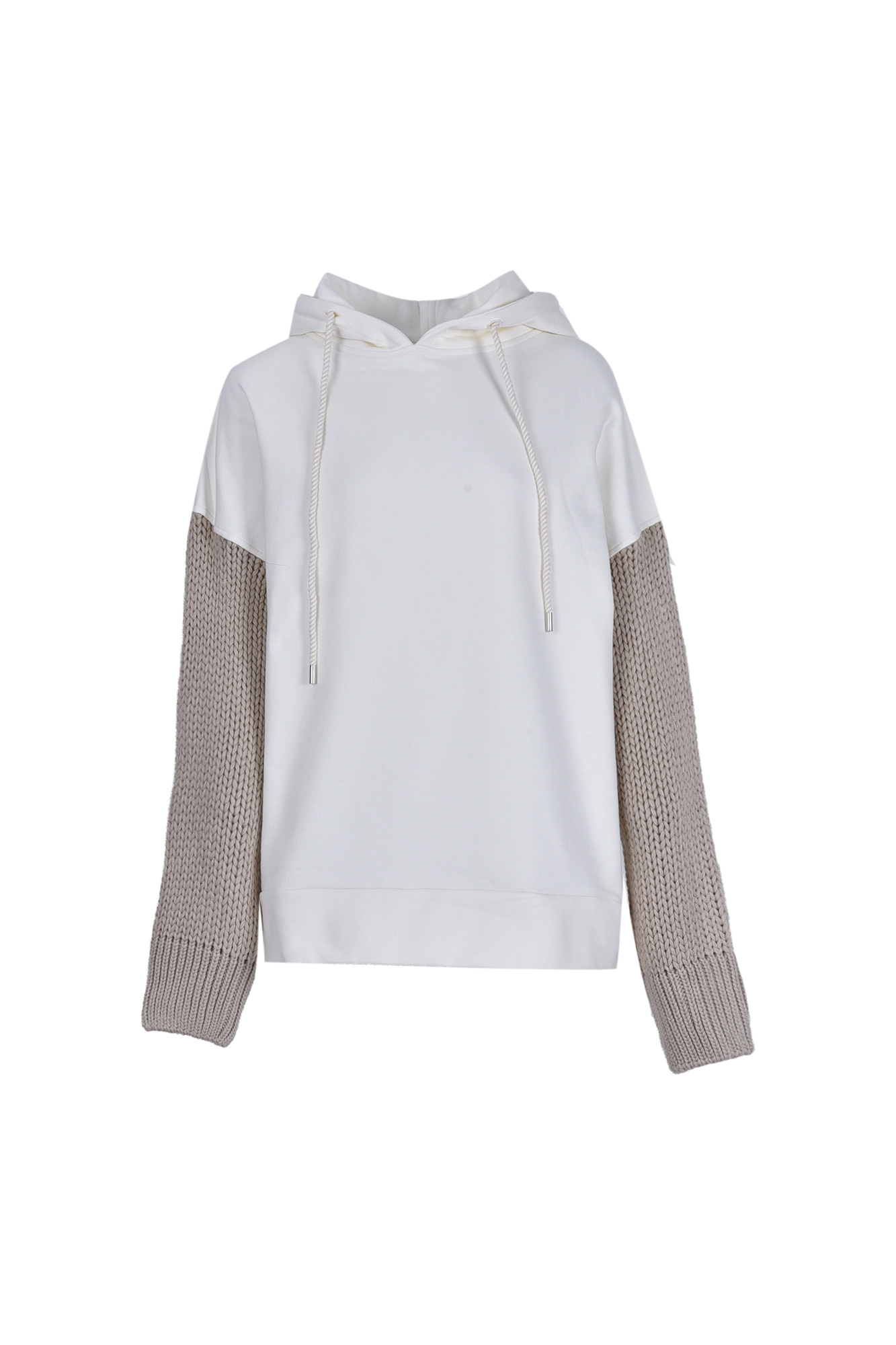 هودی آستین بافت