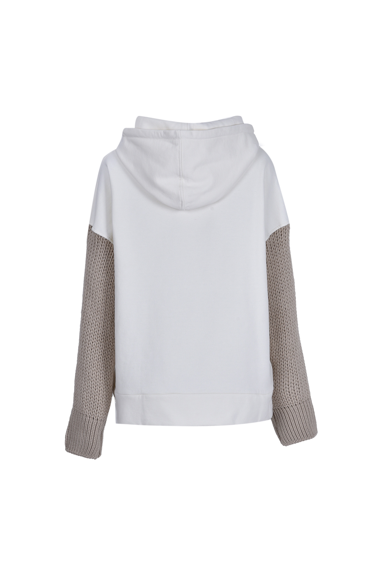 هودی آستین بافت