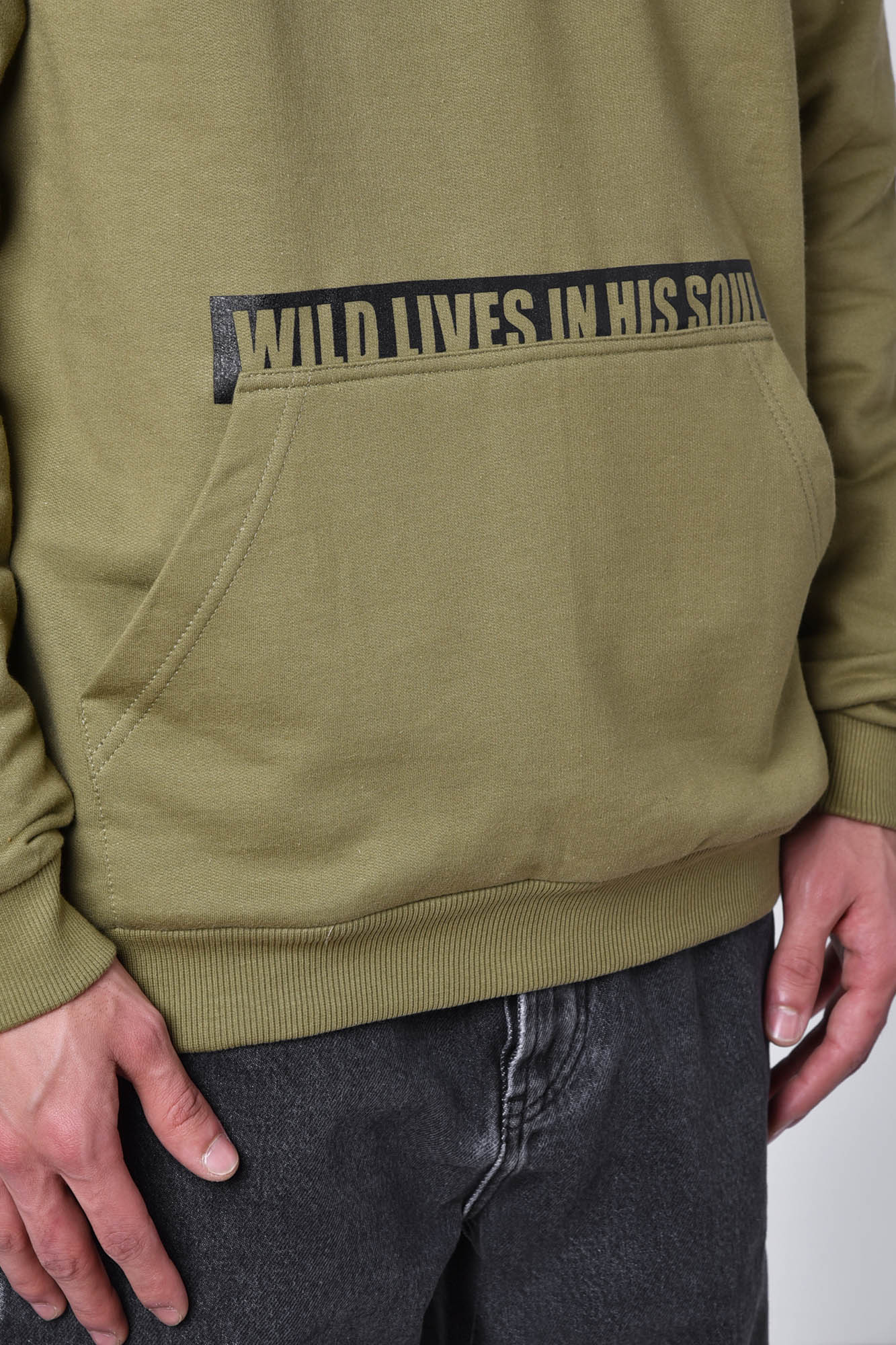 هودی جیب دار چاپی