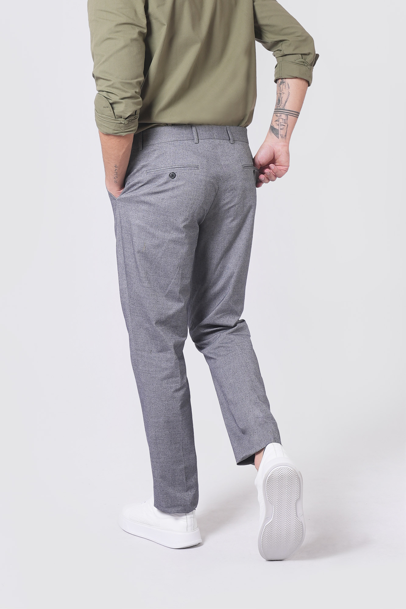 شلوار پشمی رگولار فیت