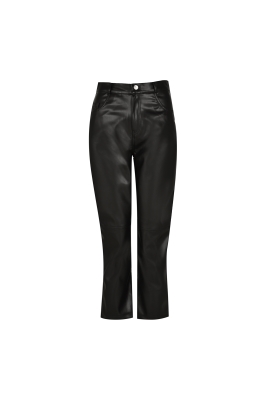 شلوار چرم مام فیت