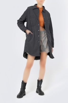 کاپشن پافر بلند