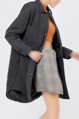 کاپشن پافر بلند