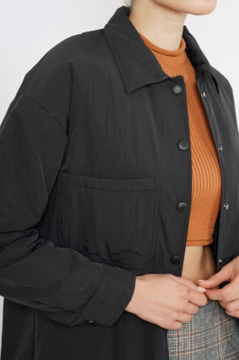 کاپشن پافر بلند