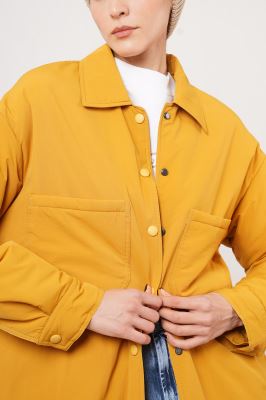 کاپشن پافر بلند