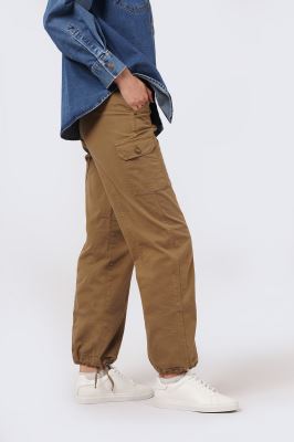 شلوار کتان جیب دار