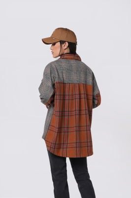 اورشرت چهارخانه پشمی