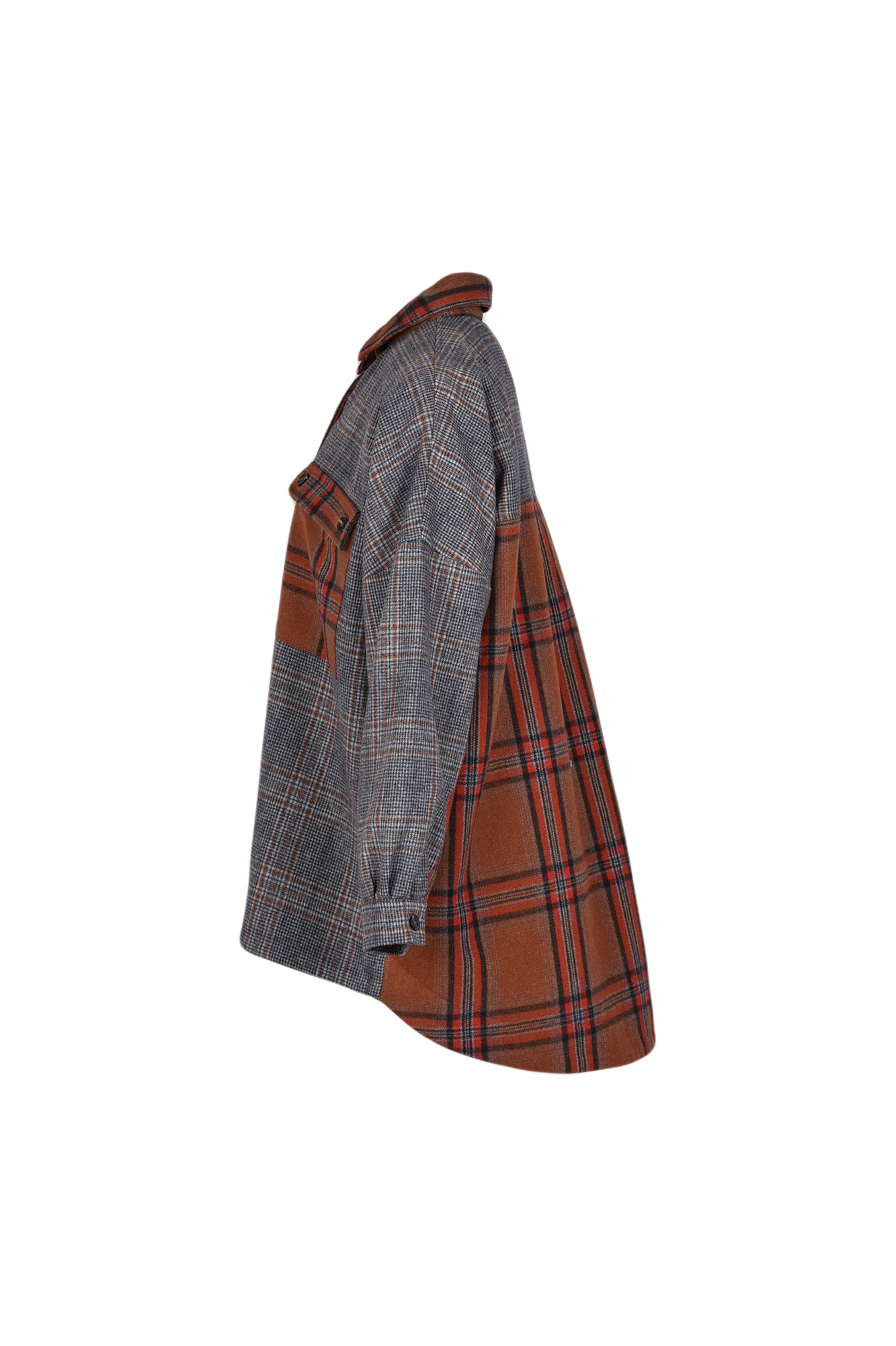 اورشرت چهارخانه پشمی