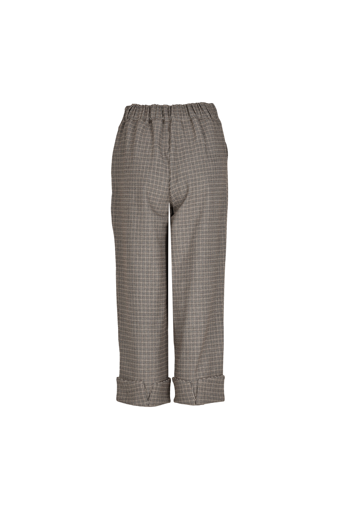 شلوار پیلی دار پشمی چهارخانه