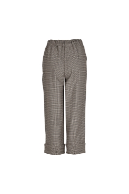 شلوار پیلی دار پشمی چهارخانه