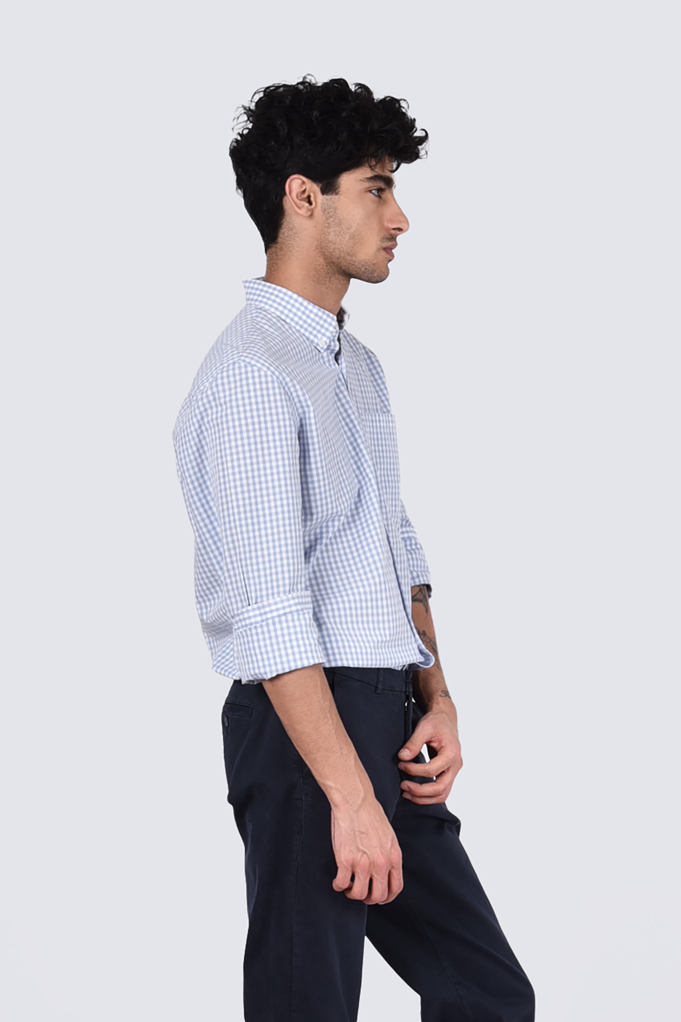 پیراهن آستین بلند رگولارفیت