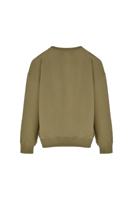 تیشرت آستین بلند دورس گلدوزی دار