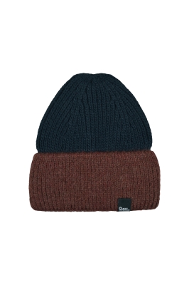 کلاه بافت دو رنگ