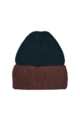 کلاه بافت دو رنگ