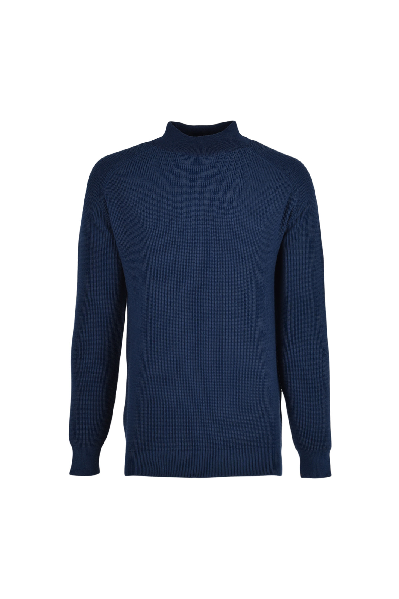 بافت آستین رگلان یقه ایستاده