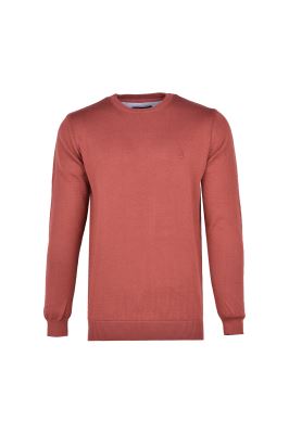 بافت یقه گرد ساده