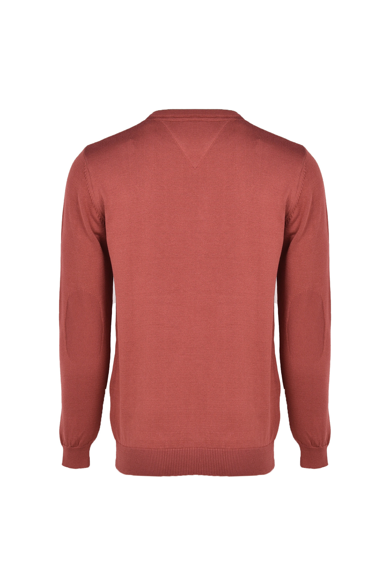 بافت یقه گرد ساده