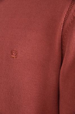 بافت یقه گرد ساده