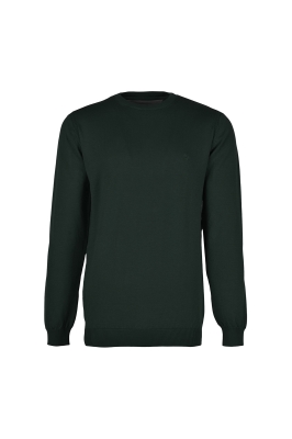 بافت یقه گرد ساده