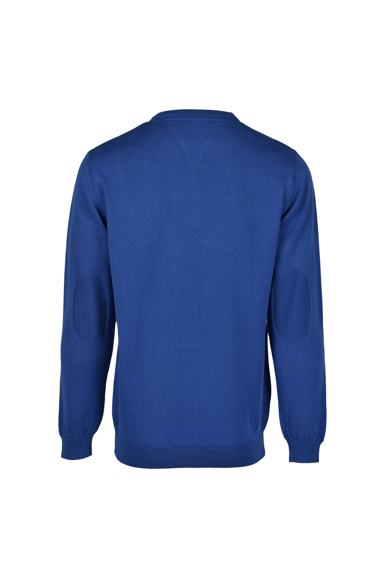 بافت یقه گرد ساده