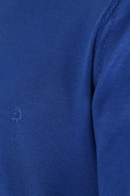 بافت یقه گرد ساده