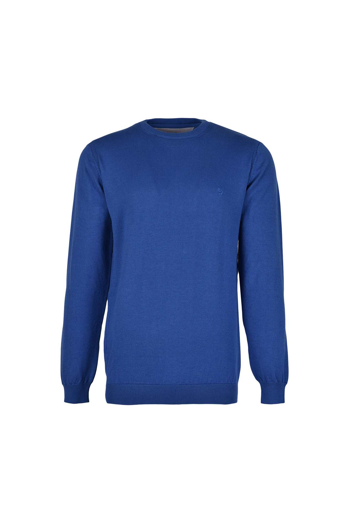 بافت یقه گرد ساده