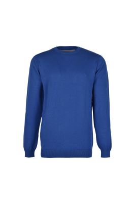 بافت یقه گرد ساده