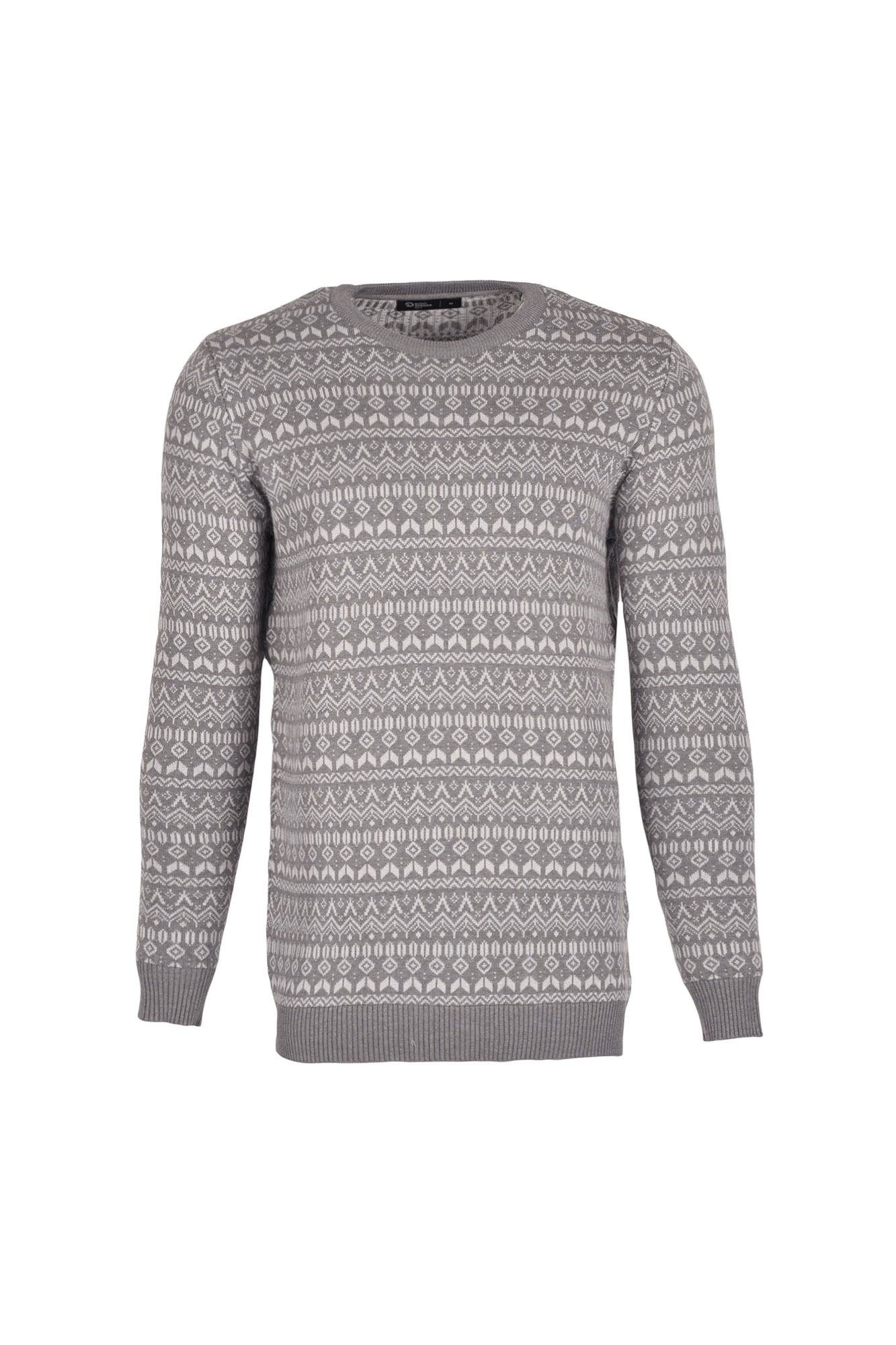 بافت ژاکارد یقه گرد