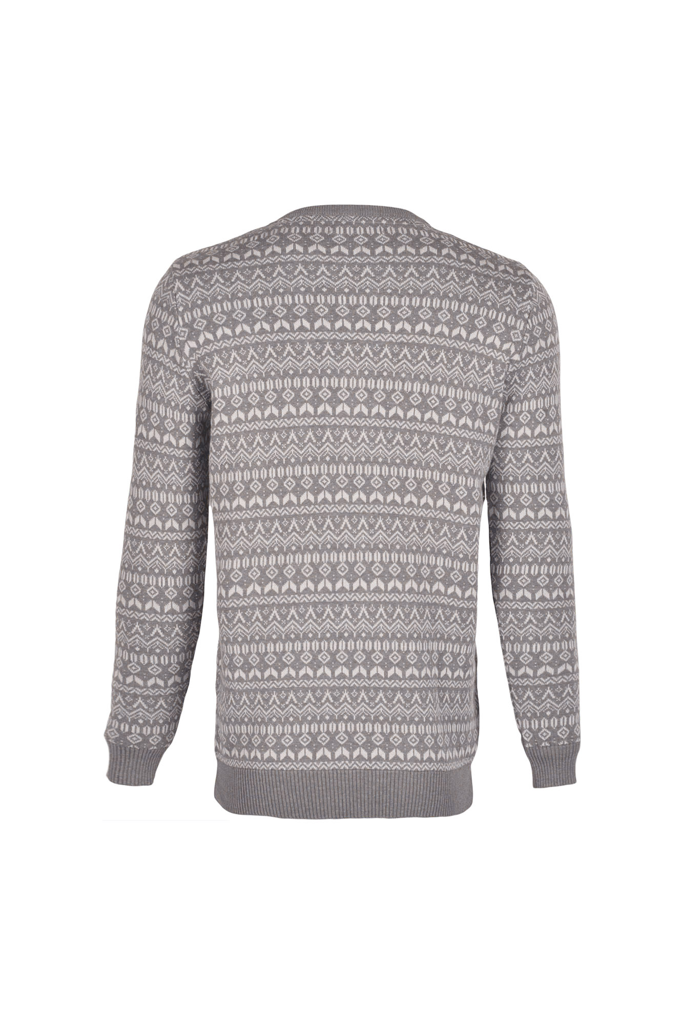 بافت ژاکارد یقه گرد