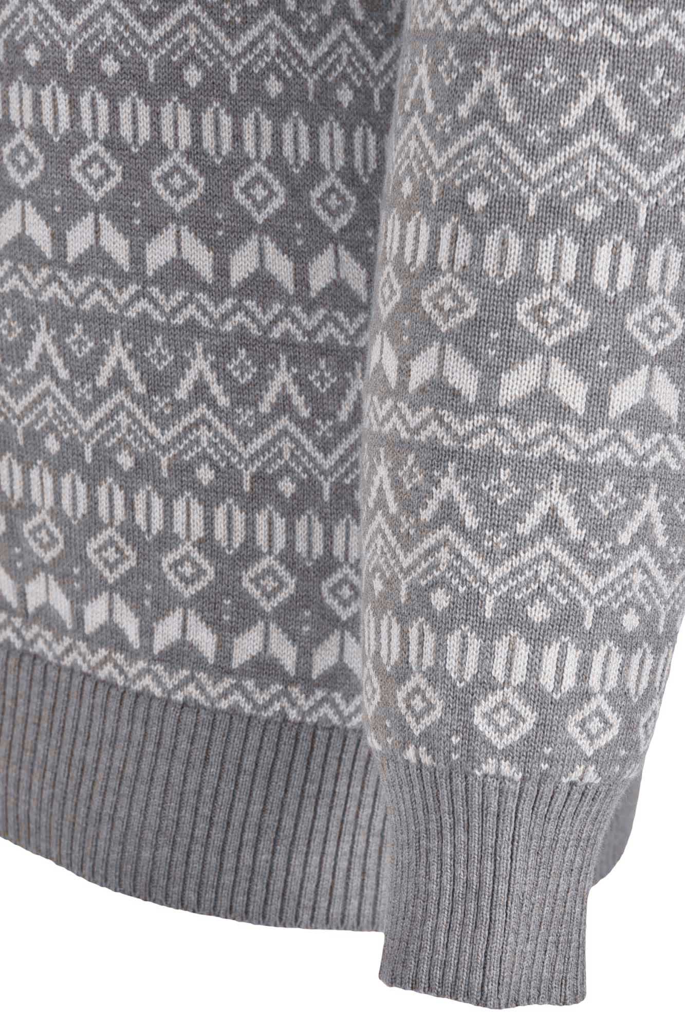 بافت ژاکارد یقه گرد