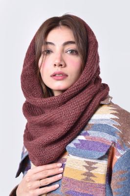 شال گردن رینگی بافت