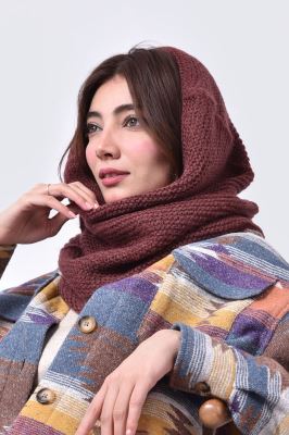 شال گردن رینگی بافت