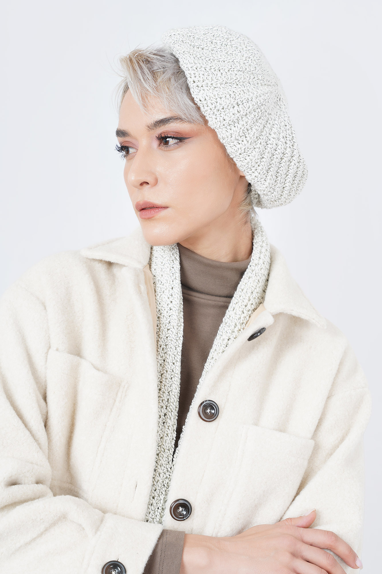 شال و کلاه بافت