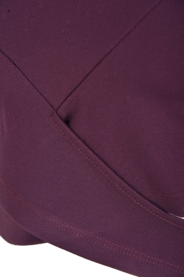 تیشرت آستین بلند کراپ برش دار